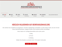 Tablet Screenshot of mehrfamilienhaus.org